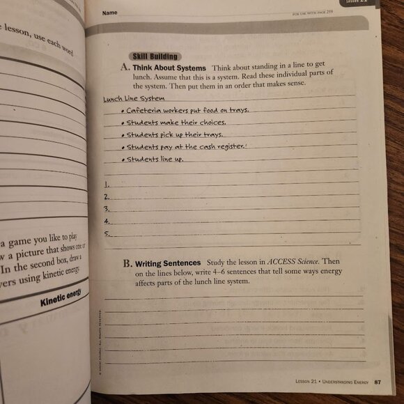 Science Access Building Literacy Through Learning Student Activity Journal Book - Picture 3 of 12